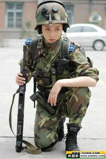 酷我_疯狂贴图吧_陆海空三军军花风采