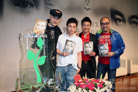 左起:徐锦江,释小龙,吴樾,臧金生